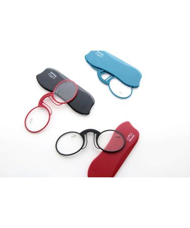Flexsee Gravity Templeless Reading Glasses - Stylish & Comfortable | 9 Colors 5 Diopters Dark Blue 2.5 Diopters - Perfect for Men & Women - Buy Online on GoSupps.com