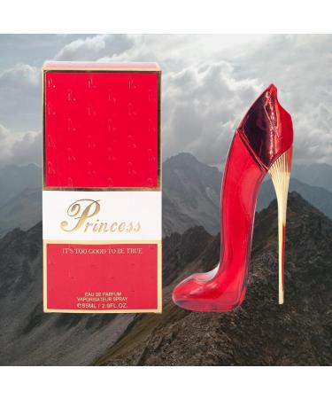 Princess High Heel Eau de Parfum for Women 2.9oz (85ml) Red + Refillable Travel Atomizer - Buy Online on GoSupps.com