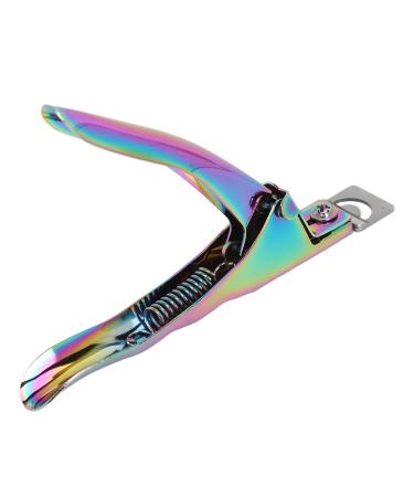 Nail Clippers Stainless Steel Wide Application Nail Clippers DIY Professional for Salon (Blue)