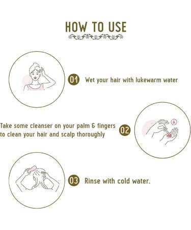 Avimee Herbal Ambica Hair Cleanser | Fights Dandruff | Sulphate & Paraben Free | Herbal Formulation | 200 ml - Buy Online on GoSupps.com