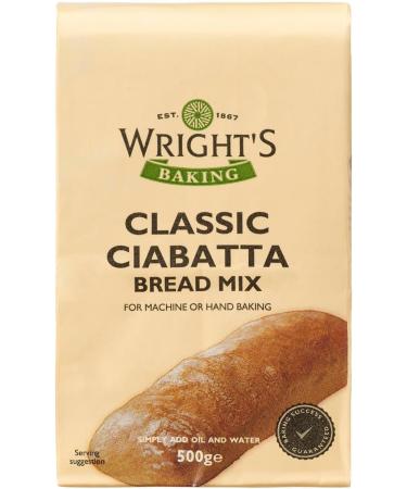 Wright's selection pack | Premium White Bread Mix And Ciabatta Bread Mix | Simply Add Oil and Water | For Machine or Hand Baking | Suitable for Vegetarians - Buy Online on GoSupps.com