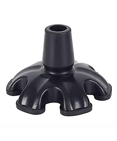 Quantum Leap 19mm Cane Tip Non-Slip Self Standing Quad Support Rubber Cane Tip 6 Point Replacement Cane Tip for 3/4(0.75) Inch Diameter Standard Walking Cane Folding Cane Cane Accessory Black 6 feet - Buy Online on GoSupps.com