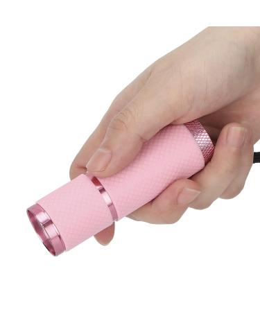 Shop Pink Flashlight Nail Lamp - LED Nail Dryer & Art Tool for Home Salon - Buy Online on GoSupps.com