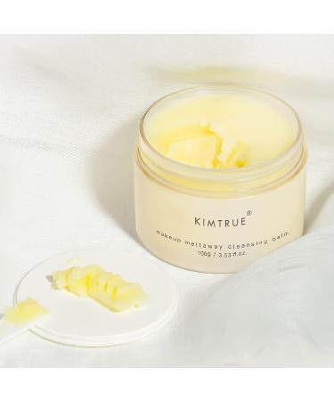 KIMTRUE 2-in-1 Makeup Remover Cleansing Balm with Bilberry & Moringa Seed Extracts - Gentle & Nourishing - 100g/3.53 oz - Suitable for All Skin Types - Buy Online on GoSupps.com