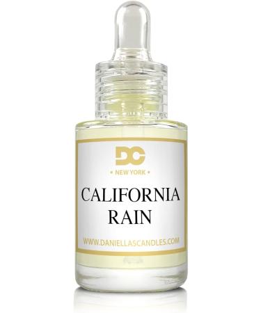 Daniella's Candles California Rain Scent Oil - Premium Fragrance Oil for Aroma Diffusers Bath & Body Incense Soap & Candle Making | 1 fl. oz / 30 ml - Buy Online on GoSupps.com
