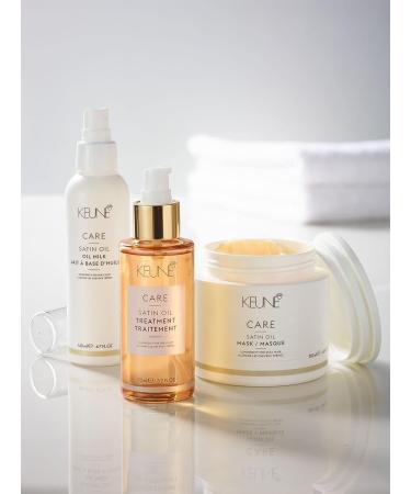 KEUNE CARE Satin Oil Treatment - 3.2 Oz | Nourishing Hair Oil for Smooth & Shiny Hair - Buy Online on GoSupps.com
