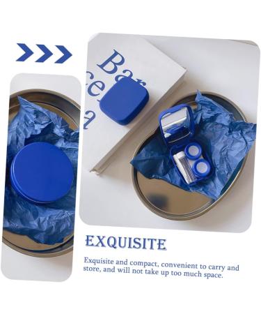 JECOMPRIS 2ST Colored Contact Lenses Travel Kit | Makeup Kits Tweezers Mirrors & Storage | Beauty Lens Case & Invisible Sticker Box - Buy Online on GoSupps.com