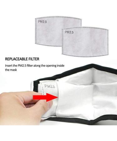 100PCS PM 2.5 Activated Carbon Filter for Kids - 5-Layer Anti-Smog Filter Pads - Buy Online on GoSupps.com