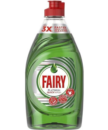 Bundle 4x383m Fairy Platinum Quickwash Washing Up Liquid Original (4 Pack) - Buy Online on GoSupps.com