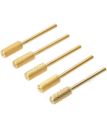 Nail Grinding Barrel Bits Durable 5 Pieces Nail Drill Barrel Bits Multifunctional Grinding Head for Nail Beginners for Home - Buy Online on GoSupps.com