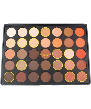 MQPALZKD Women S Makeup Eyeshadow Pearl Matte Sheet 35 Colors Multicolored As shown - Buy Online on GoSupps.com