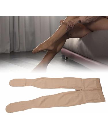 Fyearfly Compression Stockings Pantyhose - 23-32 mmHg Waist High Tights for Varicose Veins & Postoperative Recovery - Buy Online on GoSupps.com