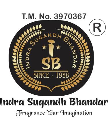 Indra Sugandh Bhandar Natural Attar Perfume Set 5 Fragrances 3ml Each Sandalwood Kasturi Oudh Rose Mogra - Buy Online on GoSupps.com