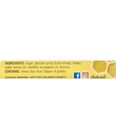 HONEES Honey Lemon Cough Drops - 2.5 Pound | Natural Soothing Relief | International Shipping - Buy Online on GoSupps.com
