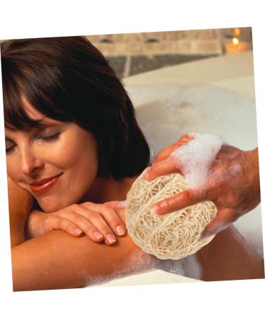 Shop Housoutil 6 Pcs Exfoliating Bath Balls - Shower Scrubber & Loofah for Deep Cleaning | Portable Sisal Washing Sponge - Buy Online on GoSupps.com