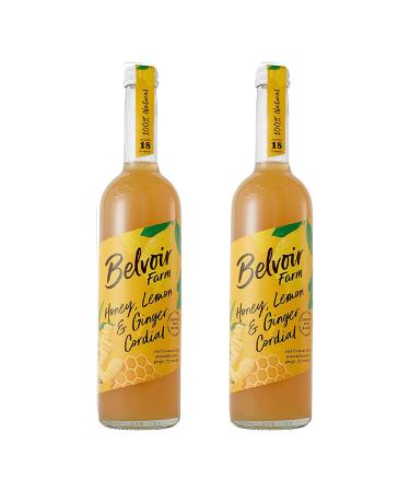 Belvoir Pack of 2 Belvoir Honey Lemon Ginger | 500 ml | Pack of 2