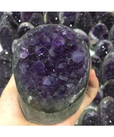 Natural Crystal Rough Specimen Natural Uruguay Amethyst Geode Cluster s SpecimenQuartz Crystal Stone Home DecorationStone Full of Texture - Buy Online on GoSupps.com