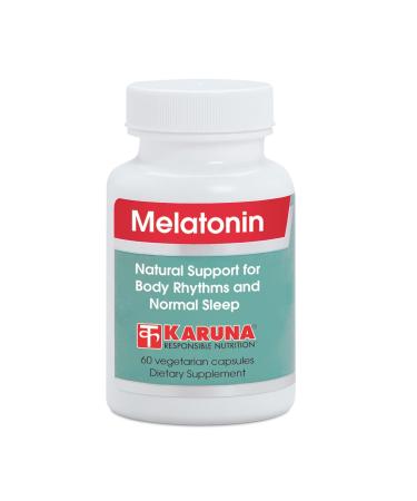 Karuna Melatonin 3mg, 60 Vegetarian Capsules