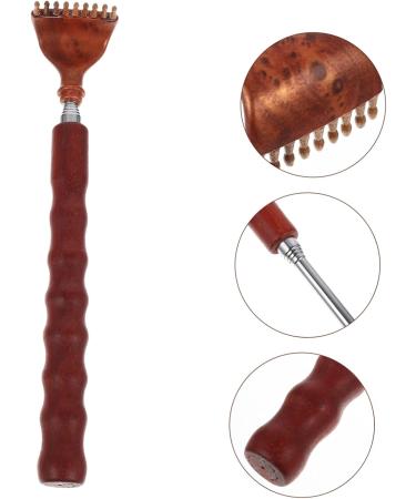 Minkissy 2pcs Wooden Claw Neck Massagers & Facial Scraper | Portable Stretch Tickle Tools for Body & Back International Shipping Available - Buy Online on GoSupps.com