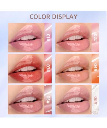 Buy Big Brush Head Lip Gloss | Hydrating Lip Glow Oil (Color 06) - International Shipping Available - Buy Online on GoSupps.com