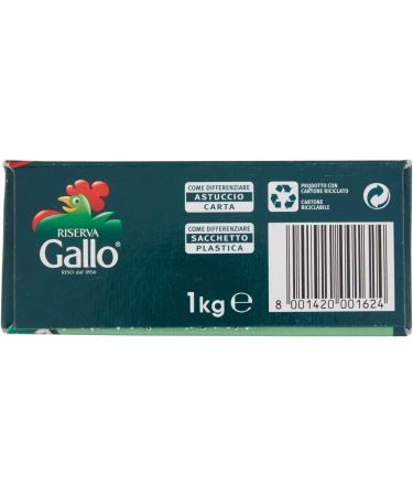 Italian Gourmet E.R. Gallo Riso Arborio Riserva Pack of 3 boxes of 100% Italian rice 15 minutes cooking time + 400g box - Buy Online on GoSupps.com