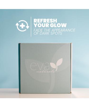 Eva Naturals Rejuvenating Skincare Set 5-in-1 Routine with Cleanser Toner Vitamin C Plus Serum Eye Gel and Collagen Peptide Moisturizer for Face Anti-Wrinkle Dark Spots Acne and Skin Replenish - Buy Online on GoSupps.com