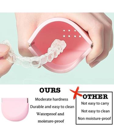 KWJNH Portable Soft Silicone Orthodontic Bracket with Ventilation Hole | Self-Closing Jaw-Friendly Cover for F2N8 T-Sleeve Braces | Lightweight Protective Solution 90x75x25mm - Buy Online on GoSupps.com