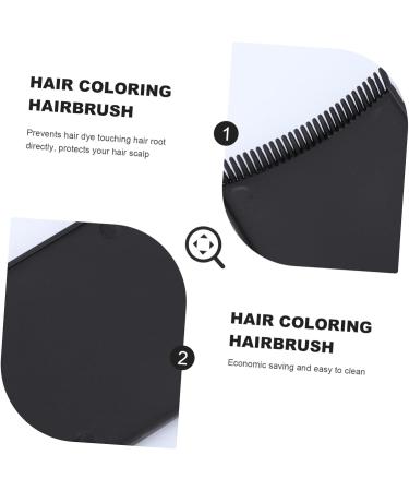 Lot de 3 Peignes Teinture Cheveux Grands Moyens et Petits en Plastique Noir pour Coloration Professionnelle et Coiffure Maison Outils de Balayage S paration des M ches - Buy Online on GoSupps.com