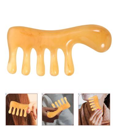 Shop Minkissy 3pcs Resin Massage Comb Set - Jade Comb & Gua Sha Scalp Massager for Head Care | International Shipping Available - Buy Online on GoSupps.com