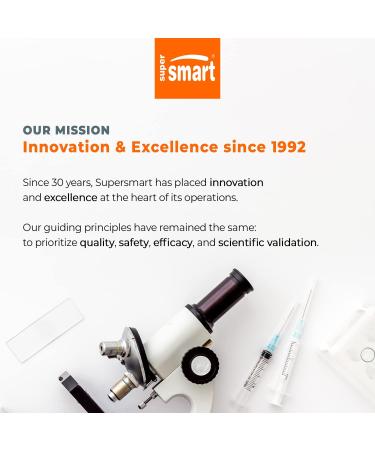 Supersmart GLP-1 Booster Formula - Advanced Metabolic Balance Complex with Metabolaid, Green Tea EGCG, Berberine 97%, Chromium | Gluten Free & Vegan - 90 Vegetarian Capsules - Buy Online on GoSupps.com