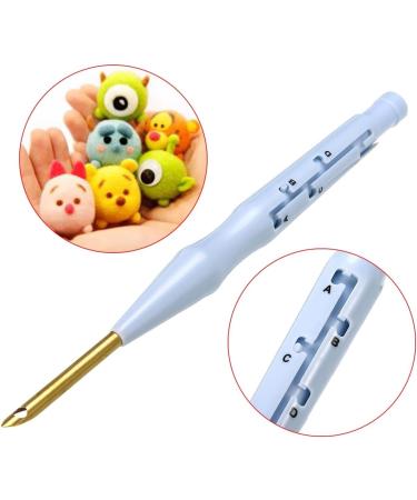 Adjustable Embroidery Punch Needle Tool Kit - 6 Piece Set for Rug Hooking, Craft Applique, and Embellishment - Ideal for Beginners - Buy Online on GoSupps.com
