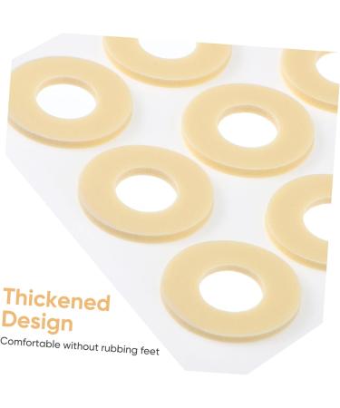 PartyKindom Sheets Latex Corn Stickers Corn Cushion Pad Self- Adhesive Feet Pad Corn Toe Pads Corn Protector Cushion Cushions Foot Care Sticker Corn Pad Oval Non-Woven Fabric Protective Agent - Buy Online on GoSupps.com