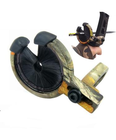 Whisker Biscuit Arrow Rest, Archery Compound Bow Brush Round Hand Brush Screw Bristle Arrow Stand on for Arrow Maintenance - Buy Online on GoSupps.com
