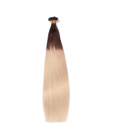 Shop High-Quality Keratin Bonding #2/60 Ombre U-Tip Hair Extensions - 50cm 150 Strands of 100% Remy Real Hair by Novon - 75g - Buy Online on GoSupps.com