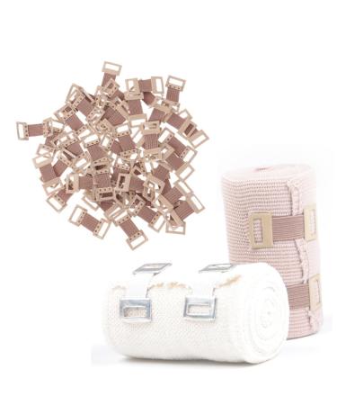 150 Pcs Elastic Bandage Clips - Metal Clasps for Body Wraps | Medium Size | Stretch Clip Set - Buy Online on GoSupps.com