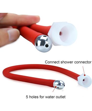 Super Long Silicone Anal Irrigator - 50cm Vaginal Shower & Enema for Intimate Cleaning | Perfect for Men & Women - Buy Online on GoSupps.com