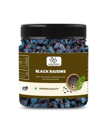 Hungry Harvest Black Raisins |Kali Kismis 250g- | Dried Kishmish Seeds_Packing May Vary