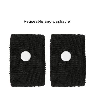 Anti-Nausea Wristbands - 1 Pair for Travel Motion Sickness Relief - Sea, Car, Flying - Anti-Nausea Relief Wristband - Buy Online on GoSupps.com