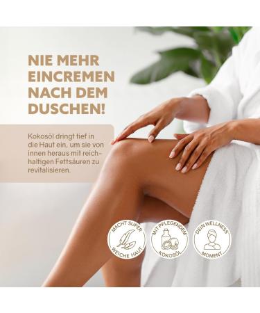 Puremetics 3-in-1 Shower Gel (250 g) Shower Gel Exfoliating and Lotion in one Vegan and Plastic-free | Nourishes Slimmes and Straightens the Skin Sugary Sea Salt Exfoliation Zero Waste Shea Care - Buy Online on GoSupps.com