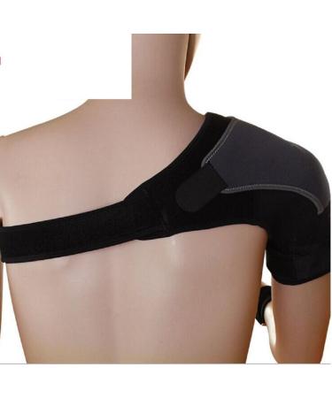 Elastic Compression Shoulder Brace Support for Men & Women - Right Shoulder Wrap & Sleeve Protector - Buy Online on GoSupps.com