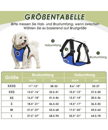 Eyin Dog Harness with Seat Belt for Car - Adjustable & Breathable | 2 Carabiner Hooks | Child Safety Seat & Trunk | Blue M - Buy Online on GoSupps.com