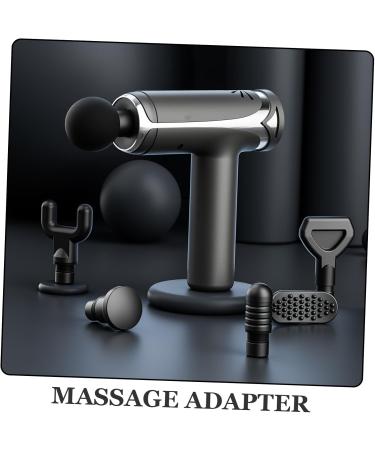 Healvian Cordless Deep Tissue Massage Head Set | Percussion Massage Device for Muscle Relief - Handheld Wireless Fitness Massage Ball - Buy Online on GoSupps.com