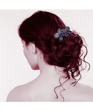 minkissy Womens Barrettes for Hair Headpiece for Bride Car Air Freshner Bottle Bride Headpieces for Wedding Rhinestone Headpiece Vintage Hair Clips Wedding Hair Clips Crystal Accessories - Buy Online on GoSupps.com