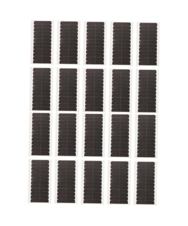 FOMIYES 20 Sheets Hair Extension Double Sided Tape Wigs Tape Adhesive Hair Extension Tapes Human Hair Double Sided Hair Extension Tape No- Residue Tape Non-woven Fabric Appendix No Trace