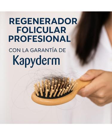  KAPYDERM Anti-Hair Loss Ampoules | Hair Follicle Nutrition | Keratin Restructuring | Dual Internal-External Action 12 x 8 ml - Buy Online on GoSupps.com