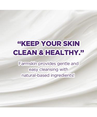 FARMSKIN Freshfood Mild Grape Hydrating Foaming Cleanser | Deep Cleansing & Makeup Remover | Korean Skin Care 175ml - Buy Online on GoSupps.com