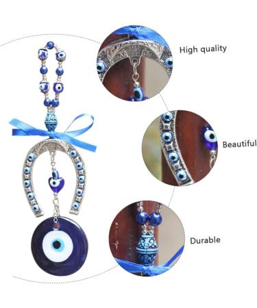 ORFOFE 1pc Blue Eyes Pendant Car Christmas Decorations Car Key Ring Turkish Evil Eye Pendant Household - Buy Online on GoSupps.com