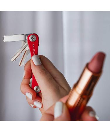 KeySmart NanoFile - Compact 2-in-1 Nail File and Mirror for On-the-Go Grooming - Buy Online on GoSupps.com