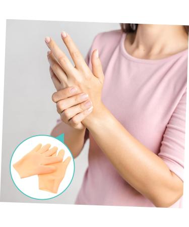 DOITOOL 2 Pairs Moisturizing Gloves Hand Softening Gloves Moisture Gel Gloves Dry Hand Gloves Cracked Gel Gloves Sleeping Gloves Moisture Gloves for Dry Hands Spa Sebs Miss Anti Wrinkle - Buy Online on GoSupps.com