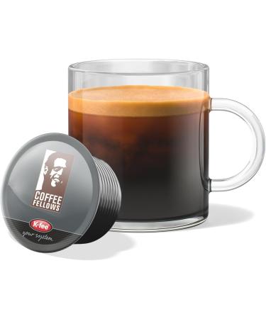 Kfee System Kfee Coffee Fellows Blend Espresso coffee capsules intensity 56 compatible with Kfee & Tchibo Cafissimo* chocolatefruity aromas 120 capsules 12 x 10 pieces - Buy Online on GoSupps.com